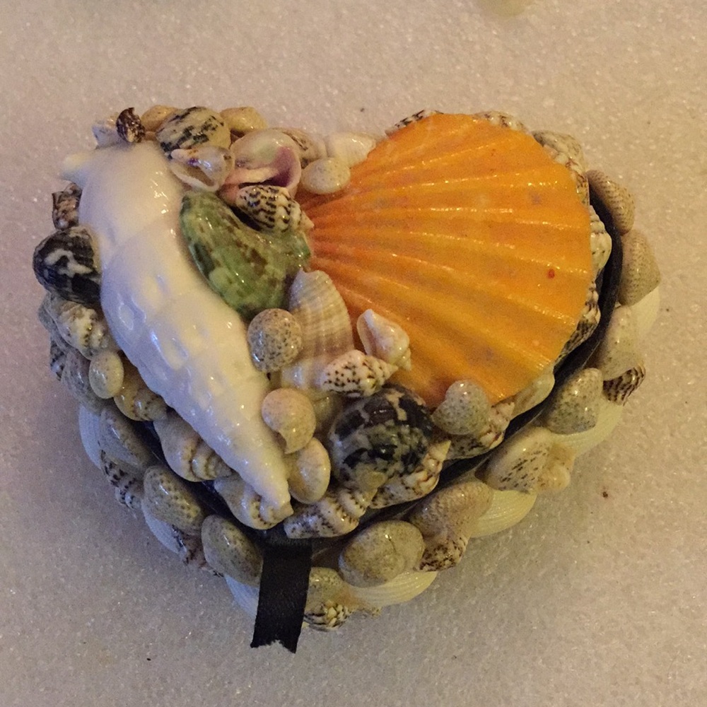 Shell jewelry box